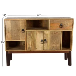 Modern Mango Wood Buffet Brown - Olivia & May 39 Modern Mango Wood Buffet Brown - Olivia & May -Dine Furniture GUEST 00f5d140 e9a9 4332 b33a ce1ca7e7f3dc