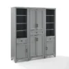 3pc Tara Pantry Set - Pantry And 2 Linen Cabinets - Crosley -Dine Furniture GUEST 01ee1d4d d7f9 46f5 b20d bee724cd5856
