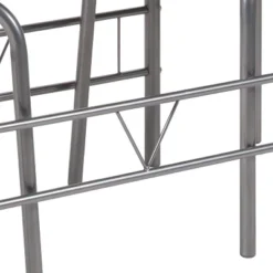 Emma And Oliver 3 Piece Black Glass Space-Saver Bistro Set With Padded Chairs 7 Emma And Oliver 3 Piece Black Glass Space-Saver Bistro Set With Padded Chairs -Dine Furniture GUEST 031a39c9 8dcd 47b4 a886 8a3aecb854bd