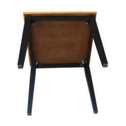 Solid Wood Top Table With Shaker Legs Black/Red International Concepts 17 Solid Wood Top Table With Shaker Legs Black/Red International Concepts -Dine Furniture GUEST 046b96f8 825f 40fb a3f2 360af95758a4