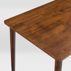 5pc Branson Wood Dining Set With Bench Walnut Stain - CorLiving -Dine Furniture GUEST 061e99df 81e7 4af8 aeb5 8f64f1c6b449