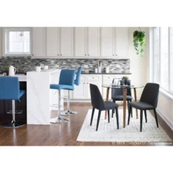 34" Trilogy Round Dining Table - LumiSource 21 34" Trilogy Round Dining Table - LumiSource -Dine Furniture GUEST 062222a4 485f 46f4 bb47 0f5c1f43ace1