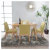 5pc Kwame 50" Dining Set - Christopher Knight Home -Dine Furniture GUEST 08891d61 77f8 4ab8 9a0c 5b82fef910c2