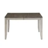 Abacus Dining Table Alabaster/Honey - Steve Silver Co.