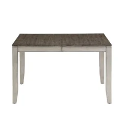 Abacus Dining Table Alabaster/Honey - Steve Silver Co.