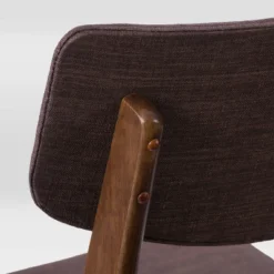 5pc Branson Wood Dining Set With Bench Walnut Stain - CorLiving -Dine Furniture GUEST 08e739a2 75ce 47f2 88b3 db3f93e2c268