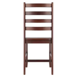 2pc Hamilton Ladder Back Chair - Antique Walnut - Winsome -Dine Furniture GUEST 0aac3f33 d12f 4b50 98bd 69fb471a9b13