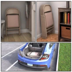 Cosco 4pk Smartfold Folding Chairs