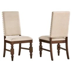 Set Of 2 Fitzgerald Nailhead Accent Side Dining Chair - Inspire Q 10 Set Of 2 Fitzgerald Nailhead Accent Side Dining Chair - Inspire Q -Dine Furniture GUEST 0cf3122d 5725 473a 8a64 0e51d9e24247
