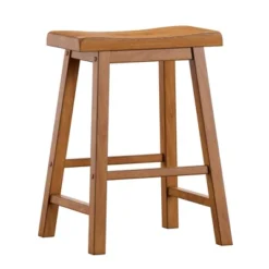 Set Of 2 24" Chimney Hill Saddle Counter Height Barstool - Inspire Q 15 Set Of 2 24" Chimney Hill Saddle Counter Height Barstool - Inspire Q -Dine Furniture GUEST 0ddf3d03 5aa1 41f2 b4bc 432ac5c65d16