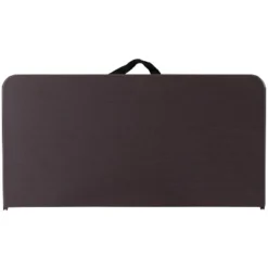 Emma And Oliver 2.83-Foot Square Bi-Fold Plastic Folding Table With Carrying Handle -Dine Furniture GUEST 0df9ce9e c368 4c8e a615 e6d6d69baa12