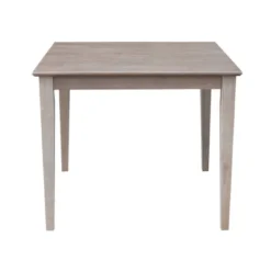 Solid Wood 36" X 36" Dining Table Weathered Gray - International Concepts 18 Solid Wood 36" X 36" Dining Table Weathered Gray - International Concepts -Dine Furniture GUEST 0e9a3f75 f077 476f b9de 11b62bd95036