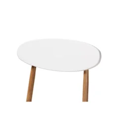 5pc Wayne White And Walnut Metal Dining Set Gray - Baxton Studio 10 5pc Wayne White And Walnut Metal Dining Set Gray - Baxton Studio -Dine Furniture GUEST 1018b36f d6d2 4e62 8ed4 a35a0767fb81