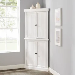 Shoreline Tall Corner Pantry White - Crosley