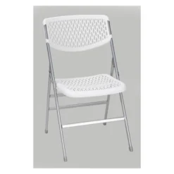 Commercial Resin Mesh Folding Chair Black - Cosco -Dine Furniture GUEST 124f0594 0052 4080 a1e7 b8fbb994956b