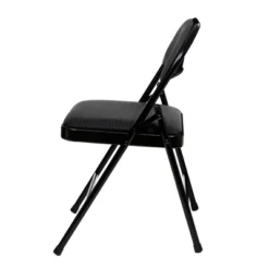 Set Of 4 Fabric Padded Folding Chairs - Hampden Furnishings 16 Set Of 4 Fabric Padded Folding Chairs - Hampden Furnishings -Dine Furniture GUEST 1332e860 1930 477a 935d d14e2733befd