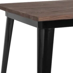 Merrick Lane 31.5 Steel Indoor Contemporary Table With Square Rustic Wood Top 15 Merrick Lane 31.5 Steel Indoor Contemporary Table With Square Rustic Wood Top -Dine Furniture GUEST 13939e0e a364 4f7d b2eb ffee700938c2