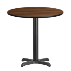 Emma And Oliver 30" Round Laminate Table Top With 22"x22" Table Height Base 10 Emma And Oliver 30" Round Laminate Table Top With 22"x22" Table Height Base -Dine Furniture GUEST 145bb5f9 6170 4350 8213 c05719d215d1