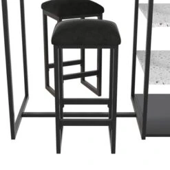 3pc Nora Bar Height Dining Set With Faux Terrazzo Top - Novogratz 15 3pc Nora Bar Height Dining Set With Faux Terrazzo Top - Novogratz -Dine Furniture GUEST 15bbf31c ffce 40c1 99b4 01f1da3a94c3