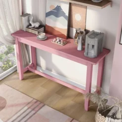 Rockland Counter Height Table With USB Port Antique Pink - HOMES: Inside + Out -Dine Furniture GUEST 161912db 8ada 445a 9bbb 1bdded13a6a9