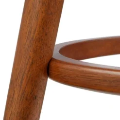 Set Of 2 24" Derby Swivel Counter Height Barstools Walnut/Gray - Lifestorey -Dine Furniture GUEST 17c5d203 3cd0 4200 9336 75eb6a883f86