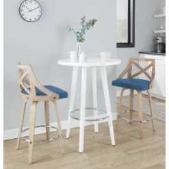 29" Ahoy Round Counter Table - LumiSource 17 29" Ahoy Round Counter Table - LumiSource -Dine Furniture GUEST 192f8228 ef64 464f b9bd c647e20a5f3f