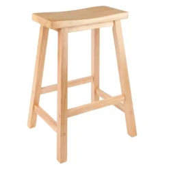 24" Satori Saddle Seat Counter Height Barstool - Winsome -Dine Furniture GUEST 1bd55afa 9e51 42e1 9002 c941aa9d1ccd