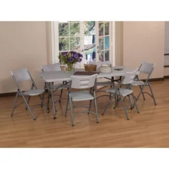 6" Collapsible Banquet Table - OSP Home Furnishings 7 6" Collapsible Banquet Table - OSP Home Furnishings -Dine Furniture GUEST 1cf697c0 38f0 43c5 b2fb d4c58a227388