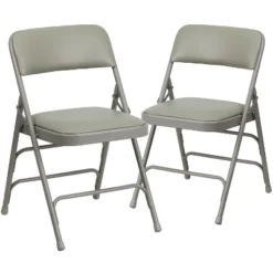 Emma And Oliver 2 Pack Home & Office Portable Party Events Padded Metal Folding Chair -Dine Furniture GUEST 1d994e10 dff9 4555 b2b9 f989a8b4c8e3