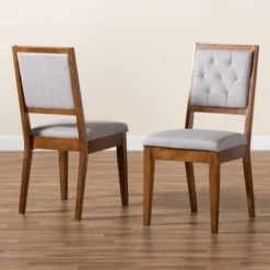 2pc Gideon Wood Dining Chair Set - Baxton Studio 18 2pc Gideon Wood Dining Chair Set - Baxton Studio -Dine Furniture GUEST 1e66eeb4 85bb 434e 94af 5a09bc24aaa6