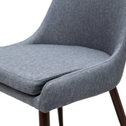 Set Of 2 Roman Mid Century Dining Chair - Poly & Bark -Dine Furniture GUEST 1f0f1d36 c635 48fd 8500 1814bd267259