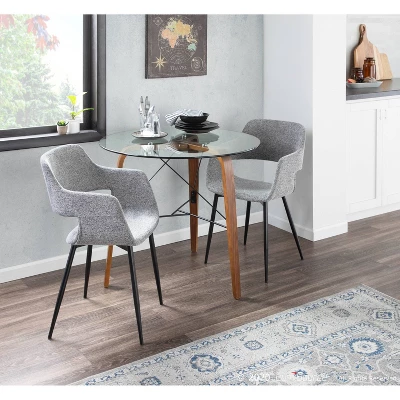 34" Trilogy Round Dining Table - LumiSource 13 34" Trilogy Round Dining Table - LumiSource - Image 11