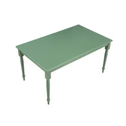Rectangular Carolina Dining Table Equestrian Green - Boraam -Dine Furniture GUEST 209c7134 4fde 4f44 9b3c f5a68ee8e51f