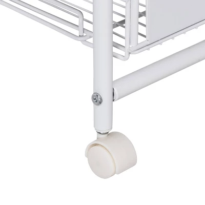 Honey-Can-Do 4 Tier Slim Cart With Pull-Out Baskets 10 Honey-Can-Do 4 Tier Slim Cart With Pull-Out Baskets - Image 8