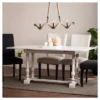 Juenn Farmhouse Folding Trestle Console To Dining Table - Aiden Lane -Dine Furniture GUEST 227ee572 2f50 4283 b5a7 d28a21f70bc4