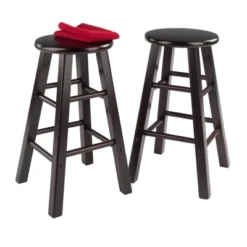 24" 2pc Element Counter Height Barstools - Winsome -Dine Furniture GUEST 231fa16b c61f 447b a282 ba9ce639bfb0