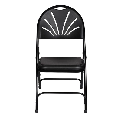 Set Of 4 Deluxe Fan Back With Triple Brace Folding Chairs - Hampden Furnishings 4 Set Of 4 Deluxe Fan Back With Triple Brace Folding Chairs - Hampden Furnishings - Image 2