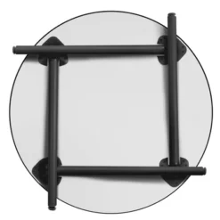 Kee Round Breakroom Table With Folding Legs - Regency -Dine Furniture GUEST 23cd754b 0772 4a60 8323 a709cd8fea0d