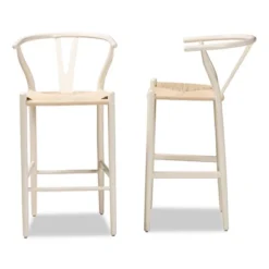 Set Of 2 Paxton Wood Counter Stools White - Baxton Studio 16 Set Of 2 Paxton Wood Counter Stools White - Baxton Studio -Dine Furniture GUEST 247425cf cc7c 4672 8b83 b25ae27dd907