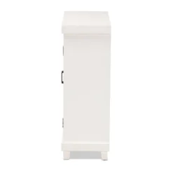 Carlena Wood And Mirrored Glass 2 Door Sideboard White - Baxton Studio 13 Carlena Wood And Mirrored Glass 2 Door Sideboard White - Baxton Studio -Dine Furniture GUEST 24a47f48 5668 4c9e 82a1 2a0a45472164