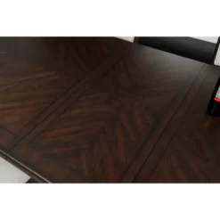 7pc Bristol Formal Wood Dining Set Brown - Abbyson Living -Dine Furniture GUEST 27bece25 e0c0 4f7f 9704 705874be8aeb