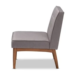Arvid Wood Dining Chair Gray - Baxton Studio -Dine Furniture GUEST 27cf11e5 c6fe 4f6e a54a 73edc2e2fc27