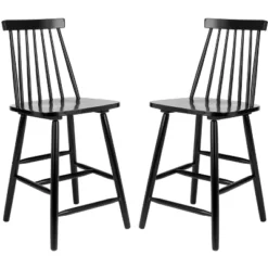 Beaufort Counter Stool (Set Of 2) - Safavieh -Dine Furniture GUEST 29a784e8 2dc7 4b2f afe6 8337eb21f6b8