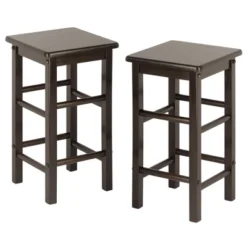 3pc Suzanne Extendable Dining Table Set Space Saver Coffee - Winsome -Dine Furniture GUEST 29fbb540 3fbd 4165 86dc 220fceb5b6e6