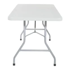 6" Resin Multi Purpose Table Light Gray - OSP Home Furnishings -Dine Furniture GUEST 2a374b0e bac7 422e b87d 6b013177434f