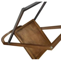 2pk Sydney Folding Chairs Wire Brush Chestnut - Boraam -Dine Furniture GUEST 2a699ec5 de44 4f95 8d9a 56c290caab8e