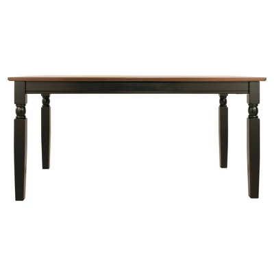 Owingsville Rectangular Dining Room Table Wood/Black/Brown - Signature Design By Ashley 9 Owingsville Rectangular Dining Room Table Wood/Black/Brown - Signature Design By Ashley - Image 7