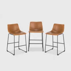 Set Of 3 Lakewood Counter Height Barstool - Poly & Bark 17 Set Of 3 Lakewood Counter Height Barstool - Poly & Bark -Dine Furniture GUEST 2c59339a 0e01 4472 bcd7 d0527ea0aa32