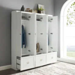 3pc Harper Entryway Pantry Closets White - Crosley 15 3pc Harper Entryway Pantry Closets White - Crosley -Dine Furniture GUEST 2d6957d0 6a6c 4fd8 8d90 b5bef8145139