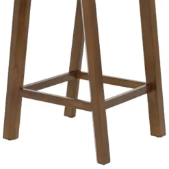 Sunnydaze Decor Sunnydaze Set Of 2 Indoor Wooden Backless Counter-Height Stools - Dark Walnut - 25" -Dine Furniture GUEST 2e1af35c 3f46 4768 b5fa 201c08273663
